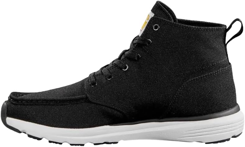 Carhartt Haslett Canvas Men's Chukka Boots - Moc Toe Work Boots for Men with Lightweight LWD Midsole, Arch Support Footbed and FastDry Lining - Image 3