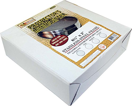 8" Multi-Purpose Interchangeable Sieves - 5Pc Set #TOP3