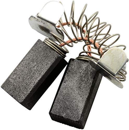 Specialty Carbon Brushes 0714_Ryobi_B7075 for Ryobi B7075 Powertools - With Spring, Cable and Connector - Replaces 610 AA, 610AA, 610SS, 6540043 & 6540503