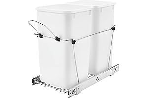 simplehuman Pullout Trash Can for Under Kitchen Cabinets