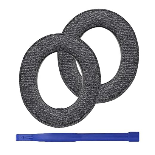 HS70 Pro Substituição Earpads Respirável Mesh Headset Ear Pads Compatível com Corsair HS60 Pro HS70 Pro HS50 PRO Headsets (Cinza)