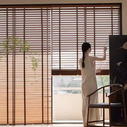 Persianas venecianas de madera de bambú para interiores 3