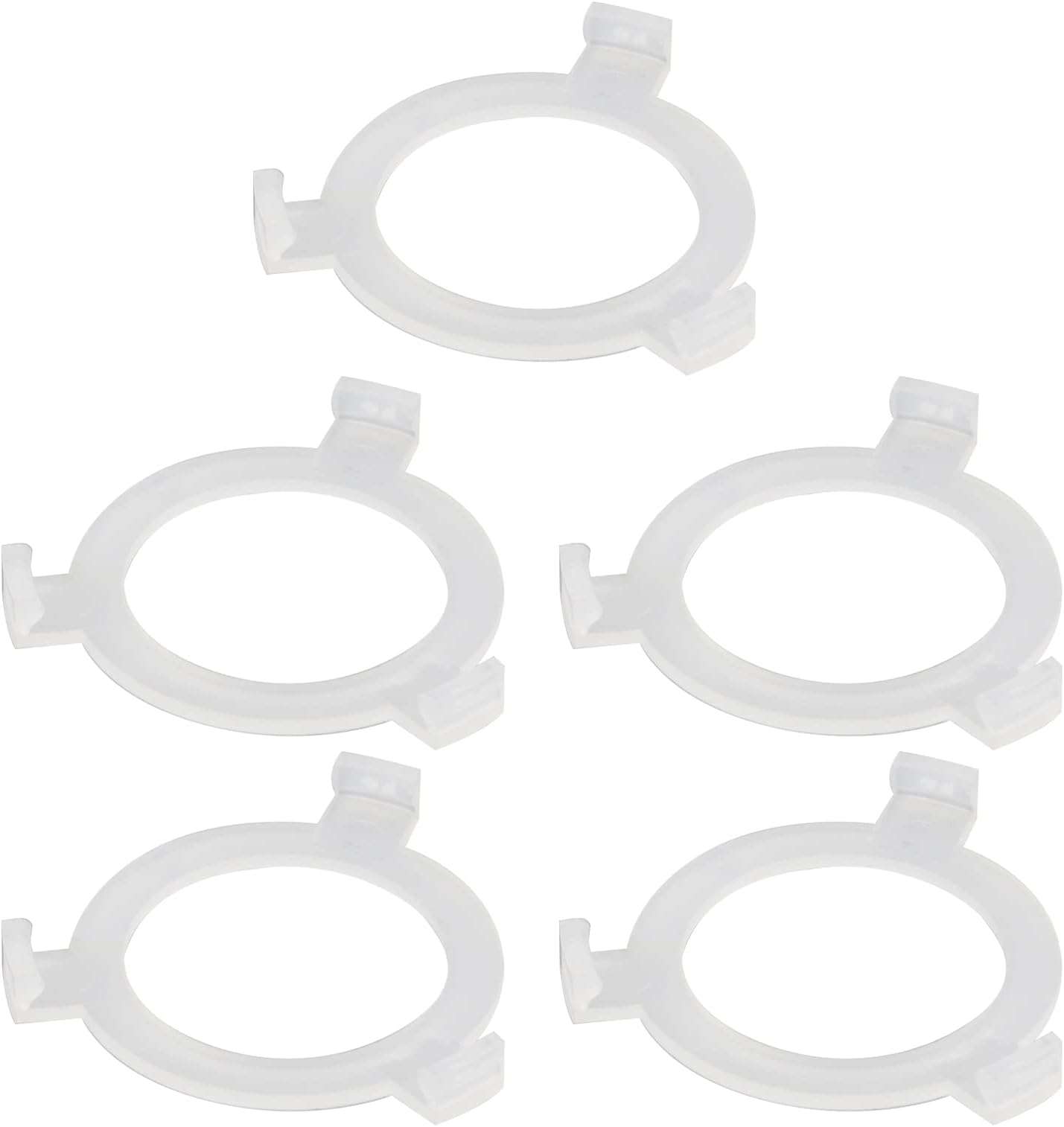5PCS Lampshade Rings E27 to E26 Converters Lamp Shade Adapter 35mm/1.38Inch for Table Lamps Floor Lamps Wall Lamps Pendant Lights