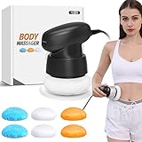 BOOTOG Cellulite Massager, Body Sculpting Machine Body Massager Beauty Sculpt Massager with 6 Massage Pads for Belly Waist Arm Leg Butt Back