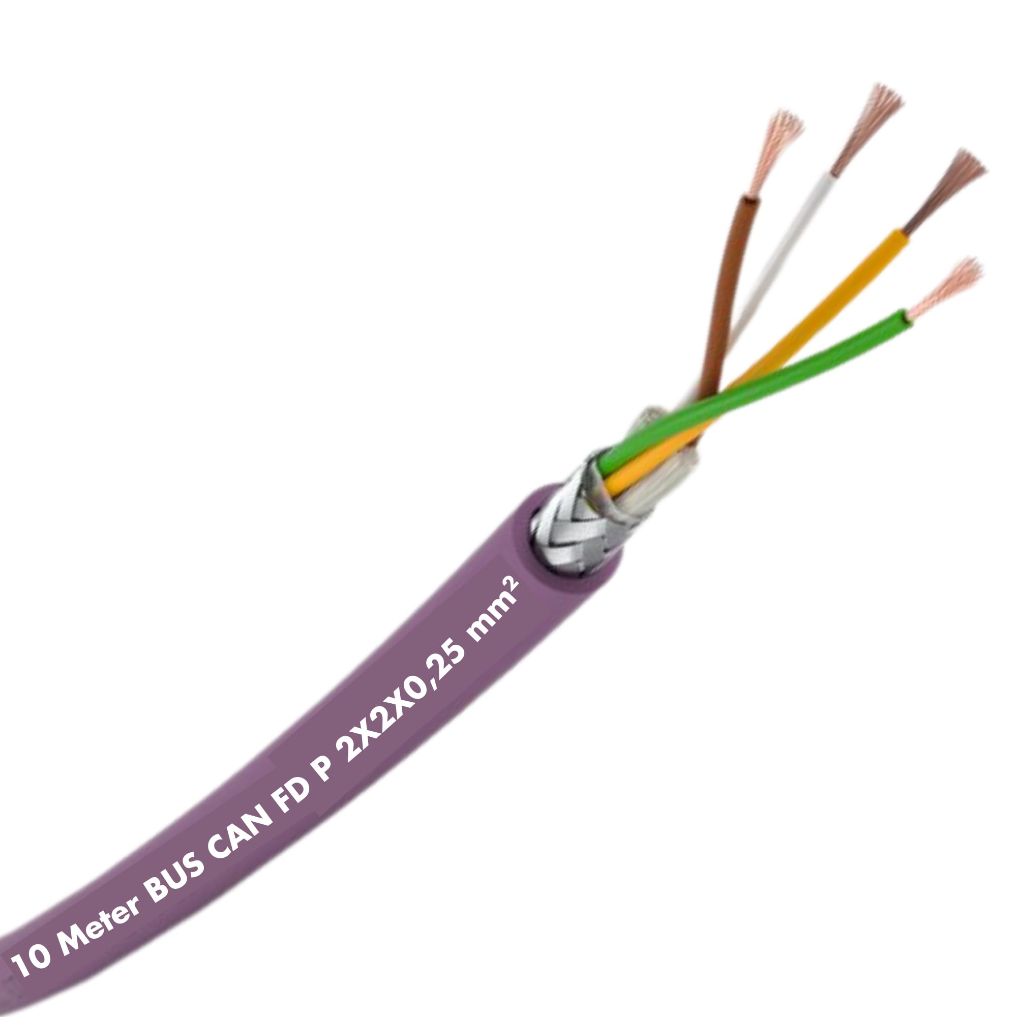 Lapp 10m Unitronic BUS CAN FD P 2x2x0,25 mm² - Geschirmte Busleitung