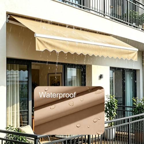 Cubierta impermeable de poliéster premium para toldos de terrazas y patios modernos 4