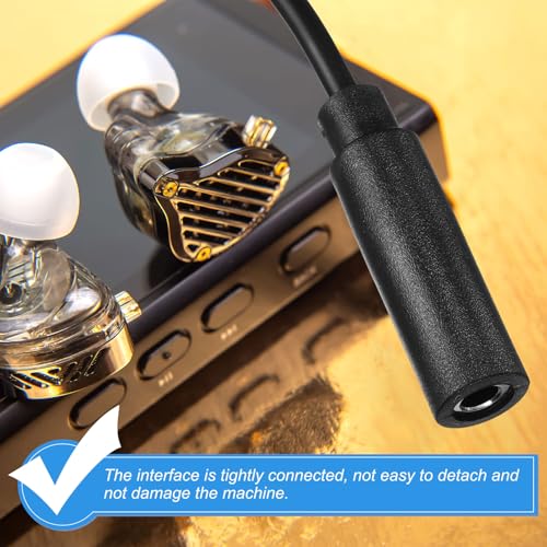 PATIKIL Cable AUX 3.3FT Jack 3.5mm Hembra a Cable Abierto 4 Pcs miniatura 5