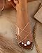 JeimPoey Womens Open Toe Slides Flat Sandals Studded Slip-on Crossed Strap Summer Slipper