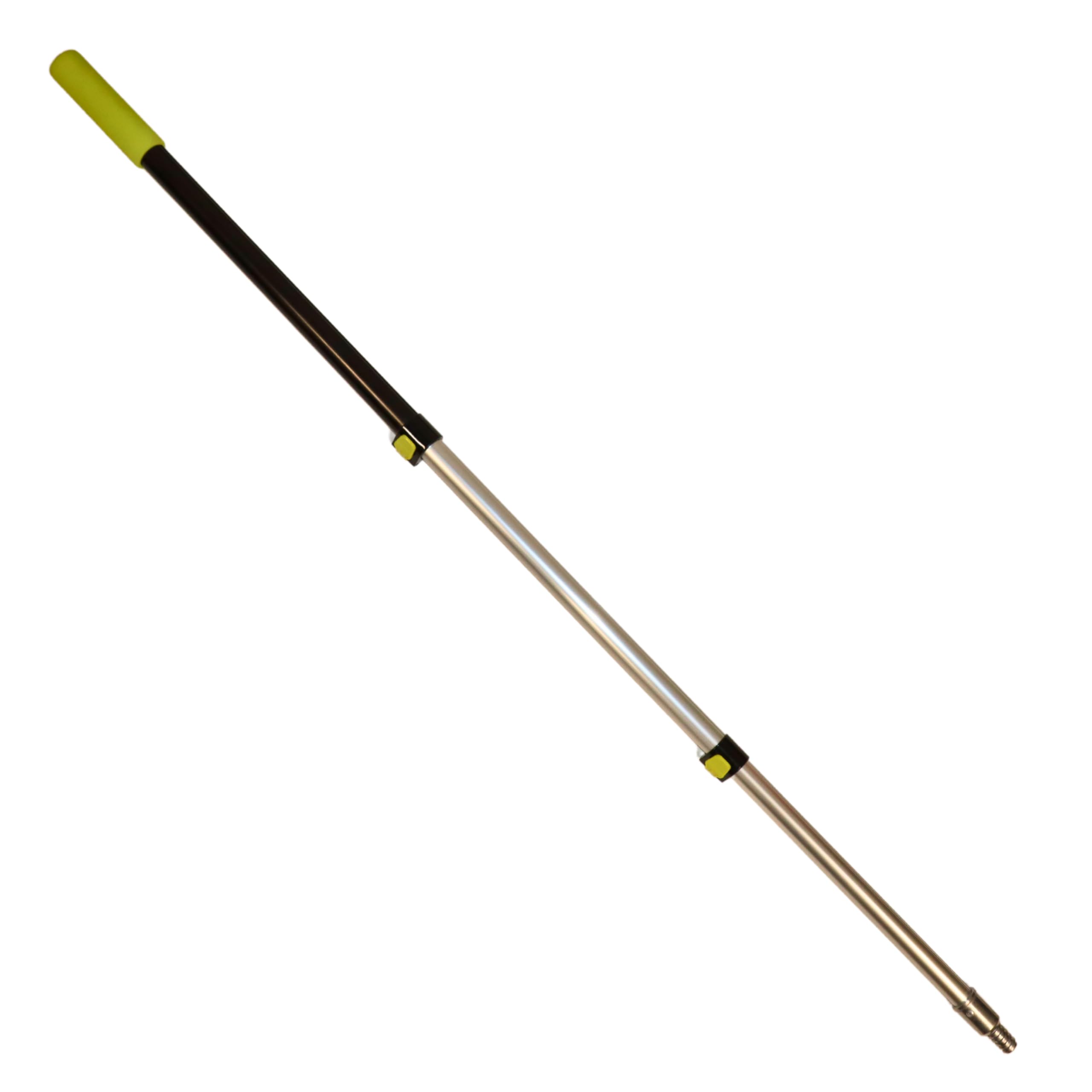 Mango telescópico de repuesto, barra de escoba extensible, se expande de 23 a 54 pulgadas de longitud, ideal para escobas, fregonas, rodillos de pintura y limpieza de ventanas
