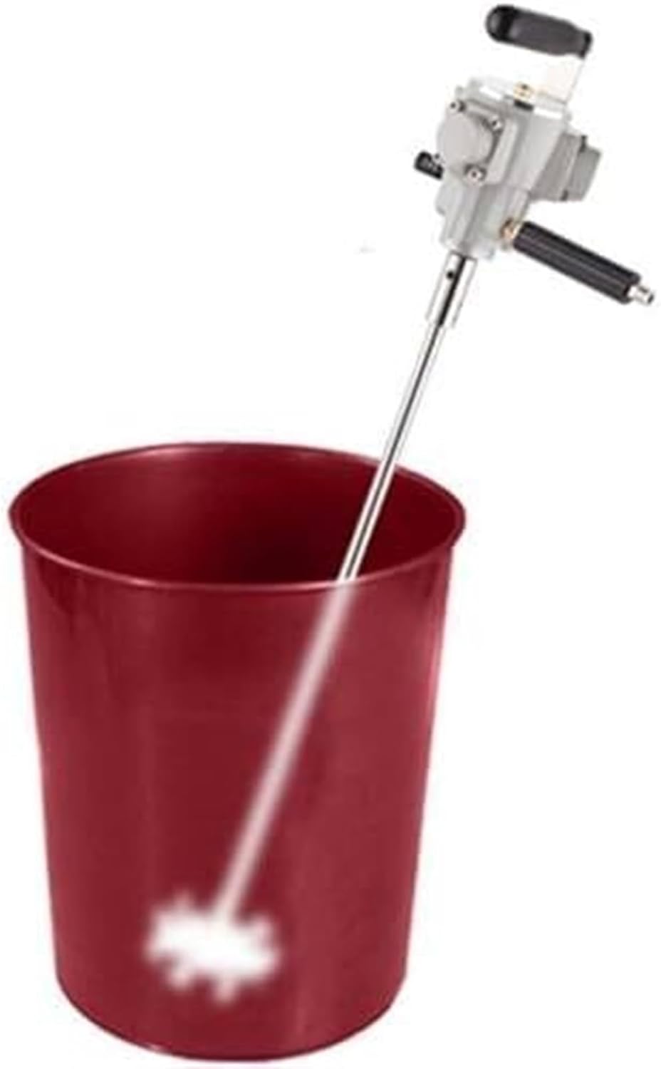 Hand-held Mixing Machine,Pneumatic Paint Agitator Can Mix 20L Square Barrels,for Dye Mixing and Hydrosol Mixing,Blade Diameter:10 cm