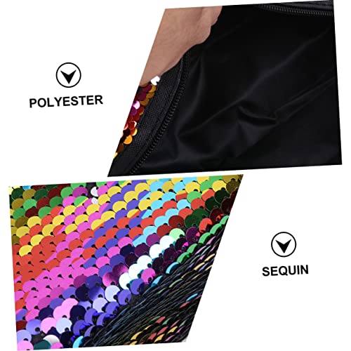 Stobok 1Pc Sequin Pencil Case Makeup Pencil Case Pencil Pouch For Women Glitter Makeup Bag Coin Purse For Mermaid Pencil Bag Mermaid Cosmetic Bag Sequin Cosmetic Pouch Sequin Pouch #TOP7