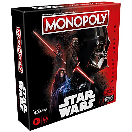 MONOPOLY STAR WARS DARK SIDE TABLE GAME, Multicoloured, único - Image 3