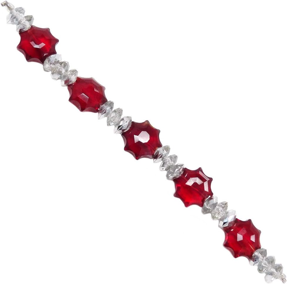 Linpeng Fiona CBS-02 Crystal Web Shape Beads Strands