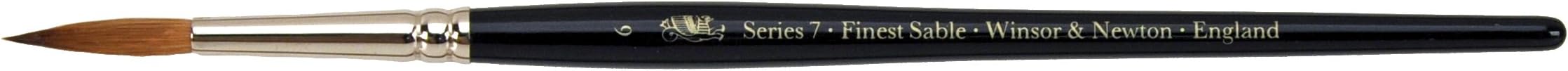 Winsor & Newton Series 7 Kolinsky Sable Brush, Round SH #6