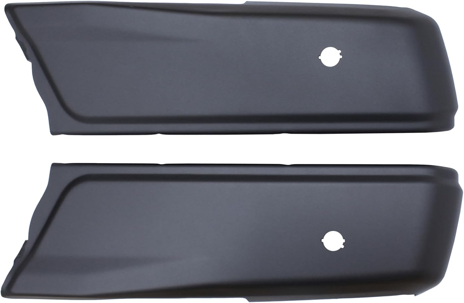 ApplianPar Driver and Passenger Side Rear Bumper Ends Steel with Parking Sensor Hole for Ford F150 2015-2020