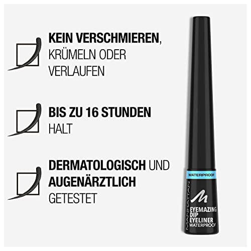 Manhattan Eyemazing Dip Eyeliner 001 WP