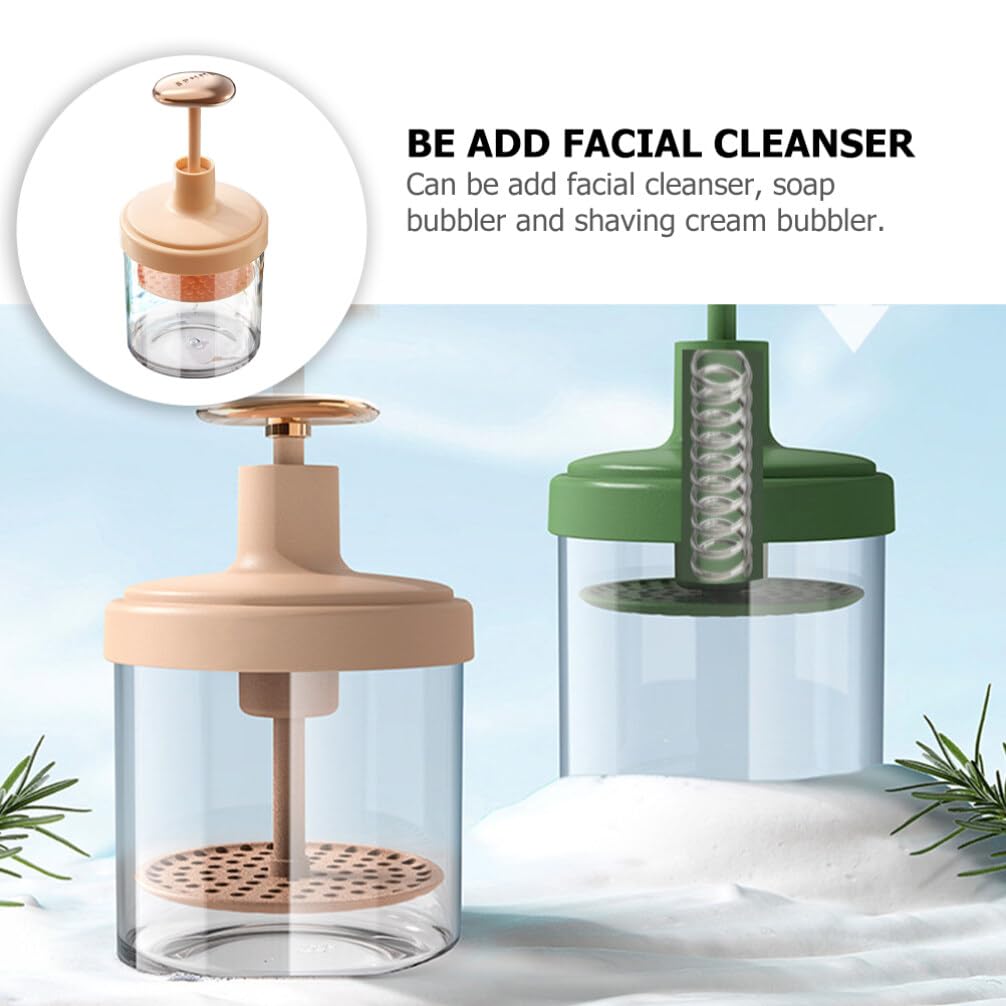 BESTOYARD facial foams maker whipped cream maker marshmallow maker face wash Face Bubble Maker Cup Bubble Maker Foamer travel the bubble abs