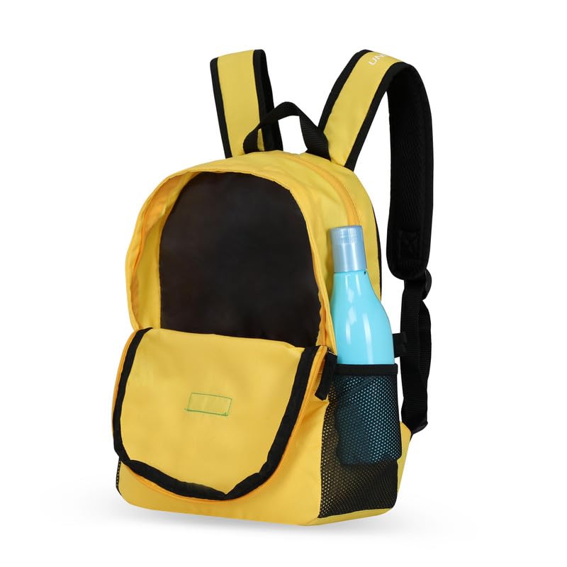 Image of UNITED COLORS OF BENETTON Citron Unisex 2 Compartment 12 L Casual Backpack - Yellow