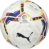 Construcción con 32 paneles PUMA LaLiga 1 Accelerate Hybrid Ball Balón de Fútbol, Unisex-Adult, White-Multi Colour, 5