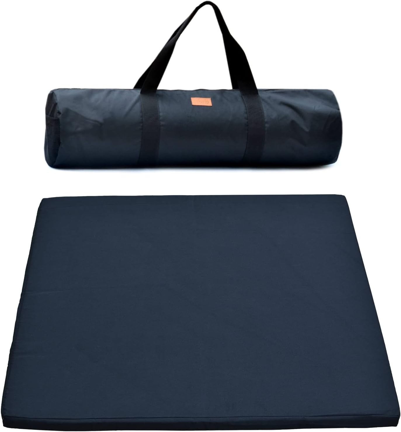 Meditation Cushion - Zabuton Meditation Mat Made of 100% Natural Latex Rubber Foam Affording Exceptional Support for Your Legs and Knees (Extra Large - Red