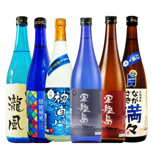 酒屋自慢 長崎焼酎飲み比べ (720ml) 6本 セット お酒 酒