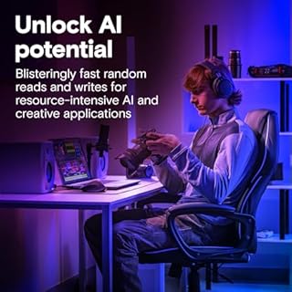 Crucial T710 2TB SSD NVMe M.2 PCIe 5.0 x4 Gen5, Read/Write Speeds up to 14,500/13,800 MB/s, Laptop & Desktop (PC) Compatible, TLC NAND, Solid State Drive - CT2000T710SSD8-01