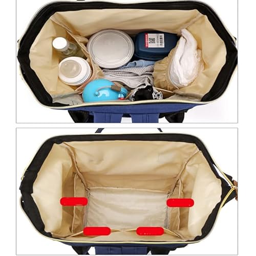 FIANNE Mochila Maternidade Bolsa Bebê Multifunção Impermeável , Mochila portátil para bebê