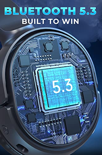 Gvyugke 2.4Ghz Wireless Gaming Headset For Ps4, Ps5, Pc, Nintendo Switch, Bluetooth 5.2 Gaming Headphones With Mic For Mobile Device, Noise Canceling, Bass Surround, 50Mm Driver, 40H Battery #TOP6