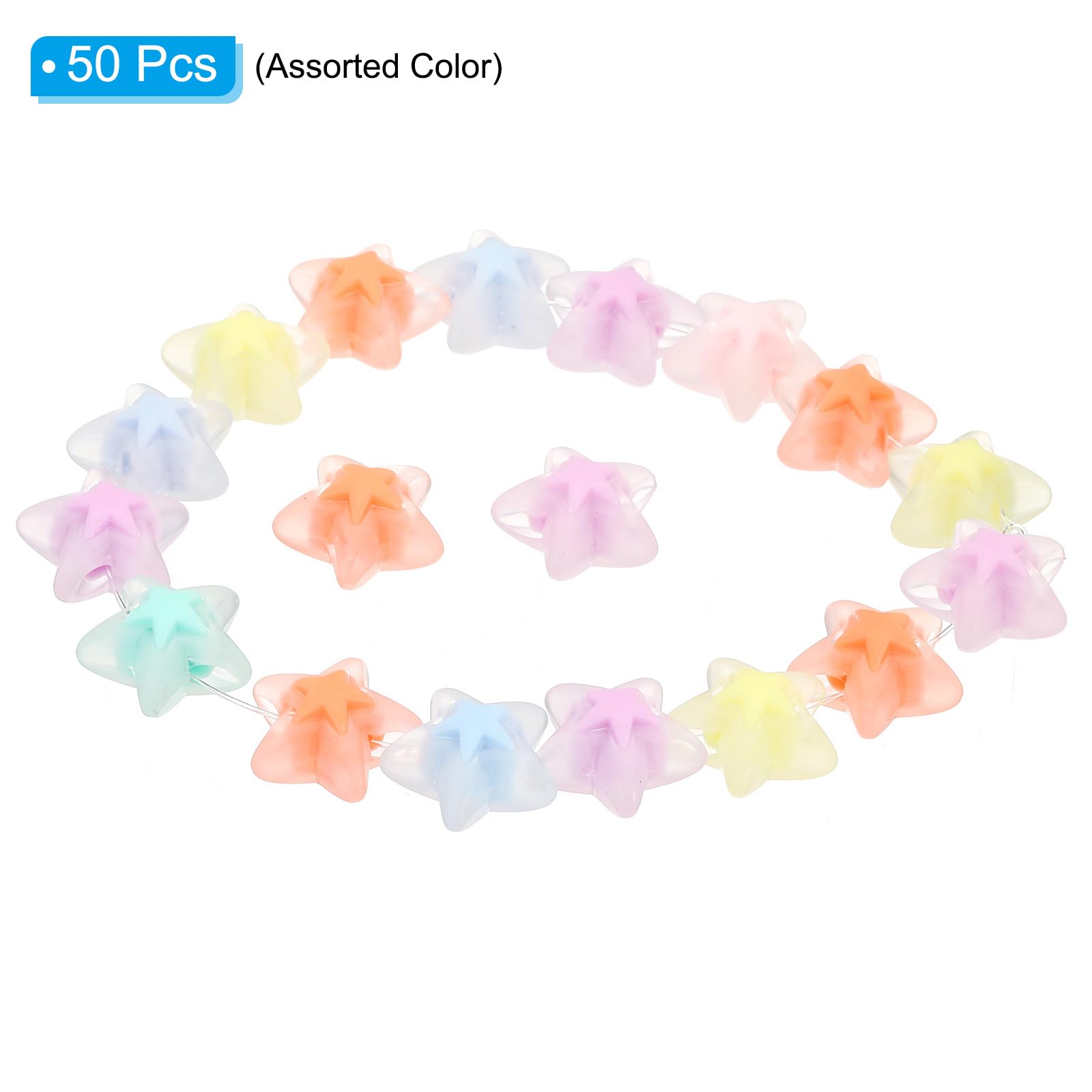 Ipotkitt Colores Cuentas Acrílicas De Mariposa Cuentas Ab Encantadoras Cuentas Transparentes De Mariposa Para Hacer Joyas Pulseras Trenzas