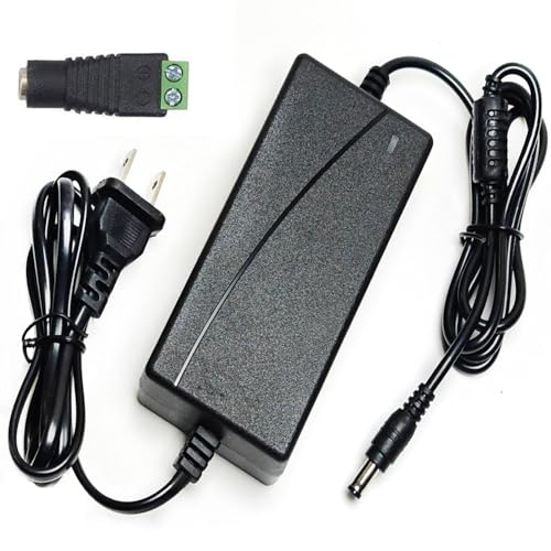 Power Supply Transformers AC 100-240V to DC 12V 15A Switching Power Supply Adapter 180 Watt Max with 5.5mm *2.5mm *2.1mm Female Plug for LED Strip Neon Rope String Lights
