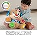 Fisher-Price Laugh & Learn Baby Learning Toy, Smart Stages Puppy, Plush with Lights Music and Educational Content for Ages 6M+