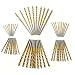 BOSTAL 60Pcs Drill Bits Set 1/8 1/16 3/64 5/64 3/32 7/64 Professional Twist Drill Bit Set Industry HSS TIN Coated Jobbers Length Mini Micro Drill Perfect Use for Steel Wood Plastic Aluminum Alloy