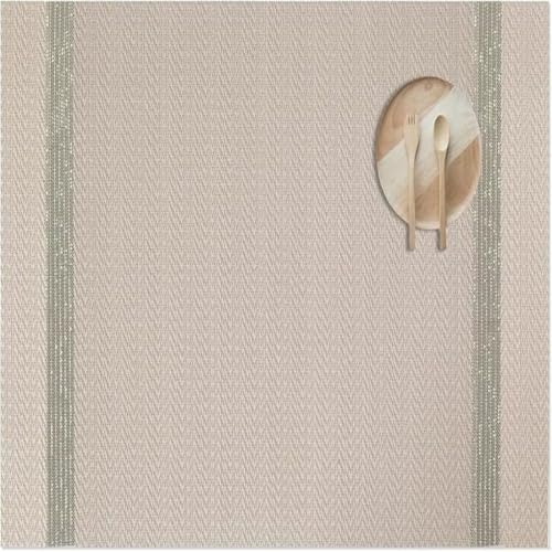 Image of Potency Table Mats Set of 4, Woven Placemate for Dining Table, Heat-Resistant Placemats Stain Resistant Anti-Skid Washable PVC Table Mats, Vinyl Placemats for Dining Kitchen Restaurant Table (31Brown)
