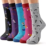 Jeasona Womens Hairdresser Socks Hair Stylist Gifts for Women Female Barber