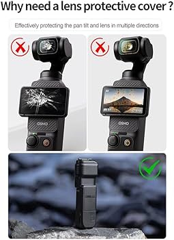 Amazon | Osmo Pocket 3 レンズスクリーン 保護ケース DJI Pocket 3