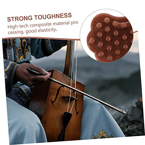 WHAMVOX 2 peças Erhu Tapete absorvente de som acessórios para violino, peças de guitarra, filtro de