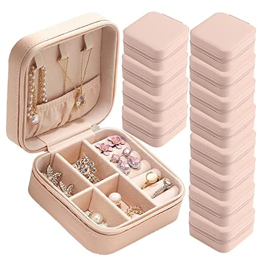 Can we carry artificial jewellery in hand luggage CIPIDI Mini Jewelry Organizer Boxes