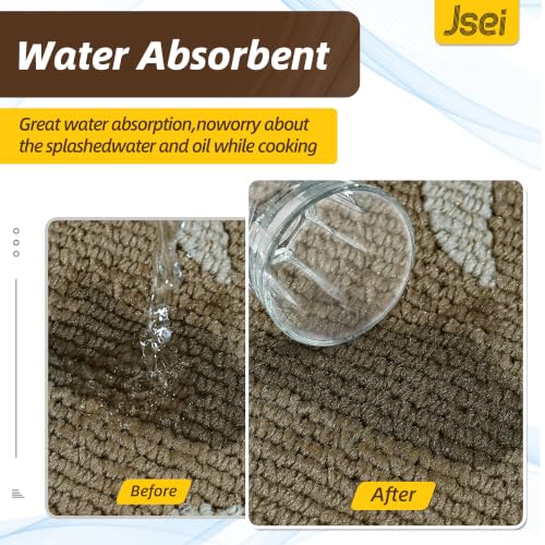 JSEI 3D Leaf Kitchen Rugs J - image 8