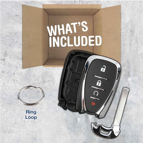 Coque de clé HYQ4EA 4BTN robuste pour protéger votre télécommande GMC Chevrolet