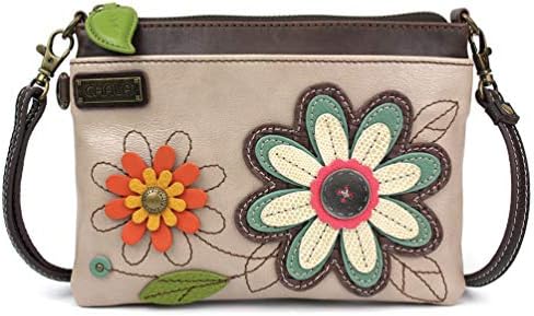 CHALA Mini Crossbody/Purse with Convertible Strap Stylish, Compact, Versatile - Daisy Ivory