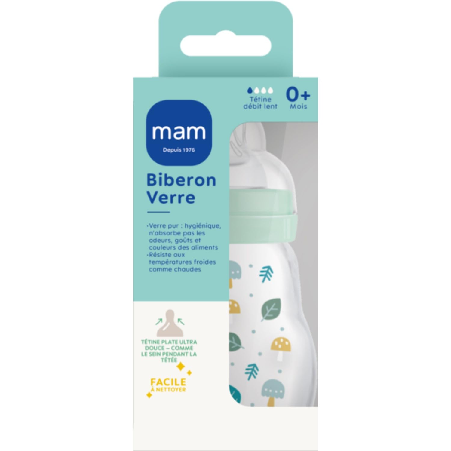 Istruzioni in lingua straniera - MAM Biberon - Bicchiere Da 170 Ml, Colore: Blu, 1 Unità (Confezione Da 1),