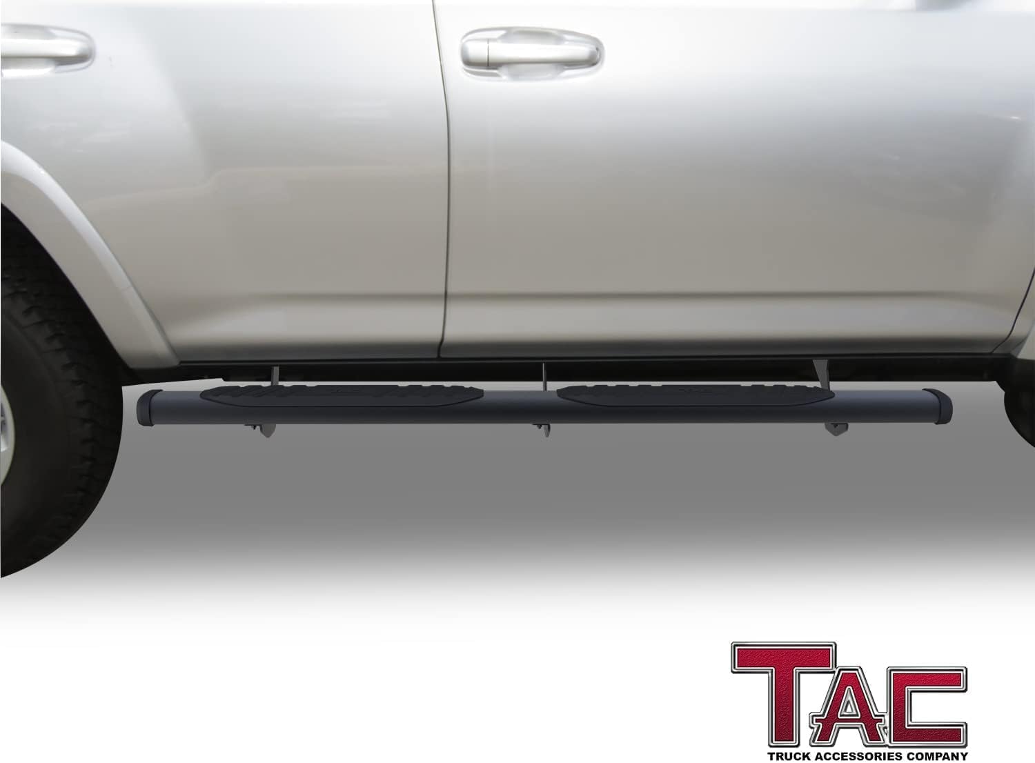 TAC Arrow Side Steps Fit 2010-2024 Toyota 4Runner (Exclude 10-13 SR5&10-24 Limited&20-21 Nightshade Edition) SUV 5”Aluminum Texture Black Step Rails