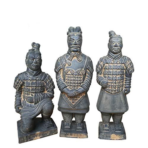 Terracotta Warriors Statues, Chine Dynastie Qin Terracotta Warriors Sculpture Home Display Table Display