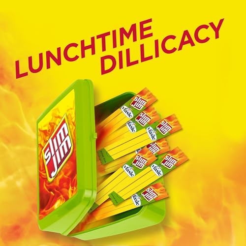 Slim Jim Smoked Meat Sticks, Vlasic Dill Pickle Flavor, 6g Protein Per Serving, Snack Size, Lunchbox Snack, 0.28 oz. (26 Count) - Image 6
