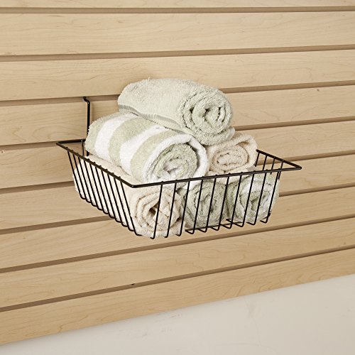 Econoco BSK13/B Multi Fit Black Small Wire Basket thumb #2