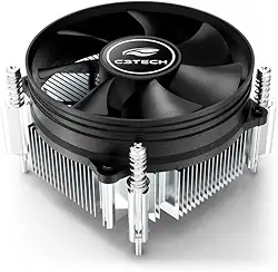 C3Tech Cooler FC-20BK para Processador Intel conector de 3 pinos com 7 lâminas 2200 RPM