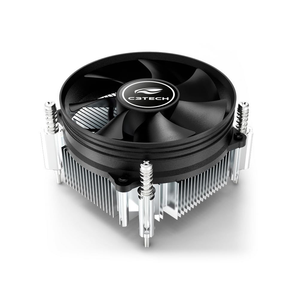 C3Tech Cooler FC-20BK para Processador Intel conector de 3 pinos