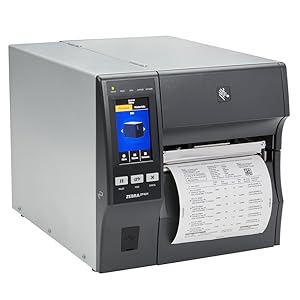 Zebra ZT421 Thermal Industrial Printer 6″ | 203 DPI | No Ink Required | USB, Serial, Ethernet, Bluetooth 4.1, MFi | Touch Color LCD | Thermal Transfer | ZT42162-T010000Z (Renewed)