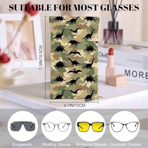 Image of Dragonfly Glasses Case Lightweight Glasses Cases PU Sunglass Organizer Eyeglasses Case Glasses Cases For Men Women