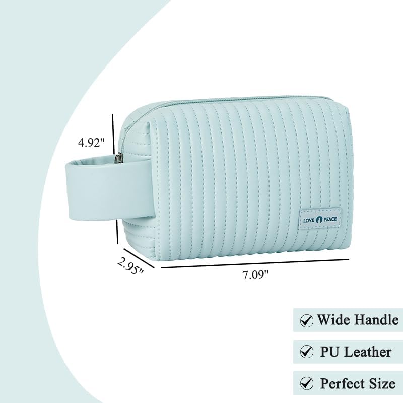 Miniatura 2 de kamumanni Essential Collection - Bolsas de maquillaje para mujer de viaje y uso diario, estuches de cosméticos pequeños a medianos con diseños